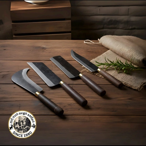 Vegetable cutting knives Large combo
